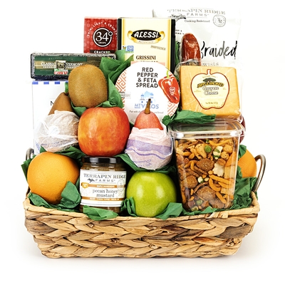Fruit Baskets - Fruit and Cheese 